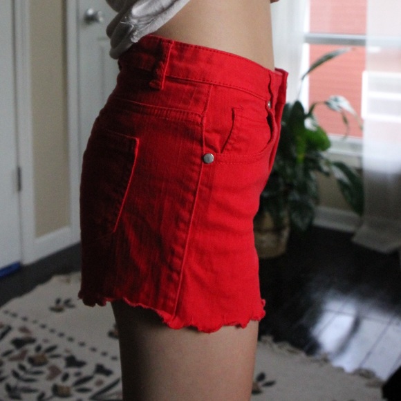 red shorts - Picture 3 of 3